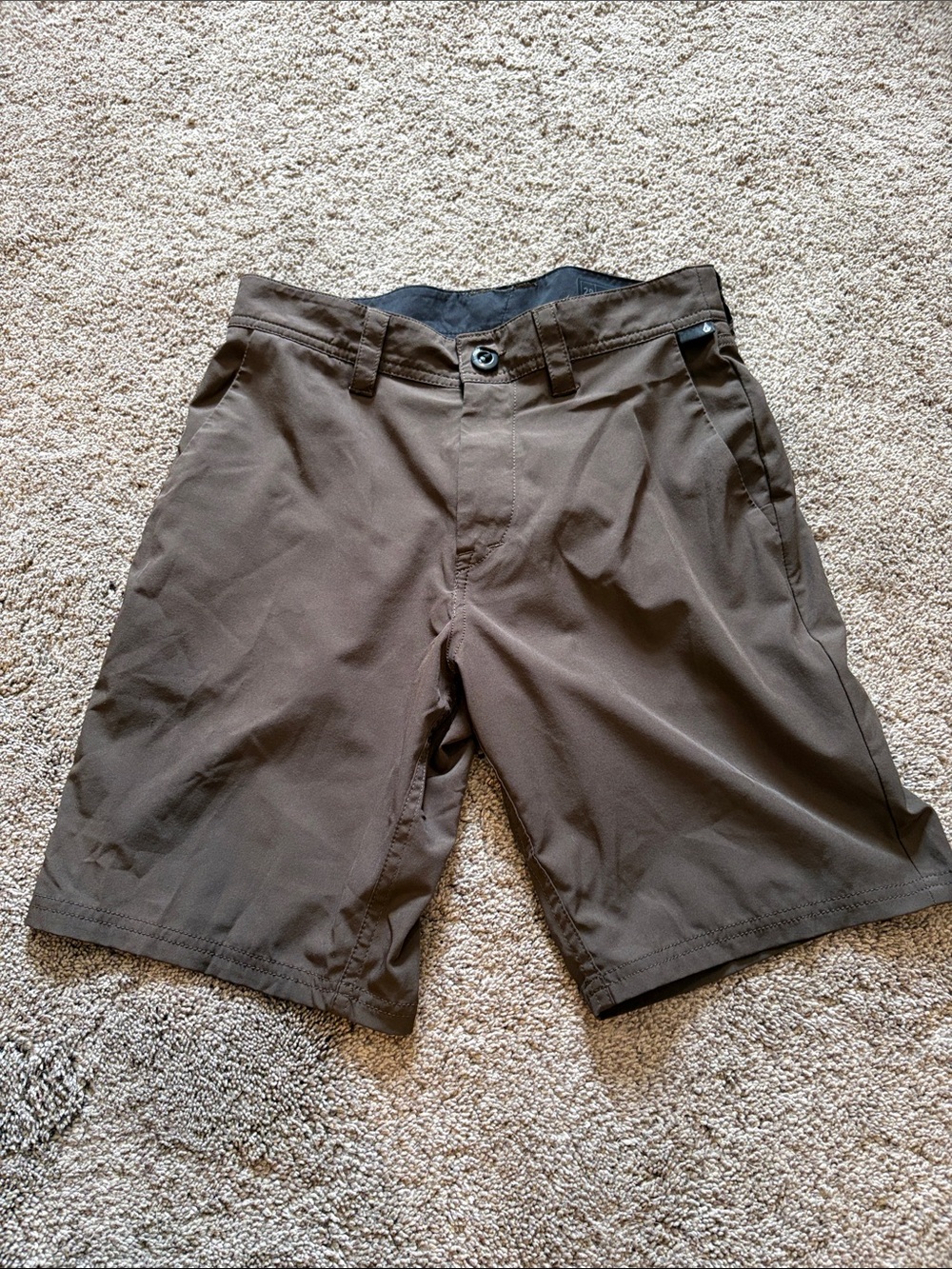 Volcom Men's Dark Brown Performance Shorts